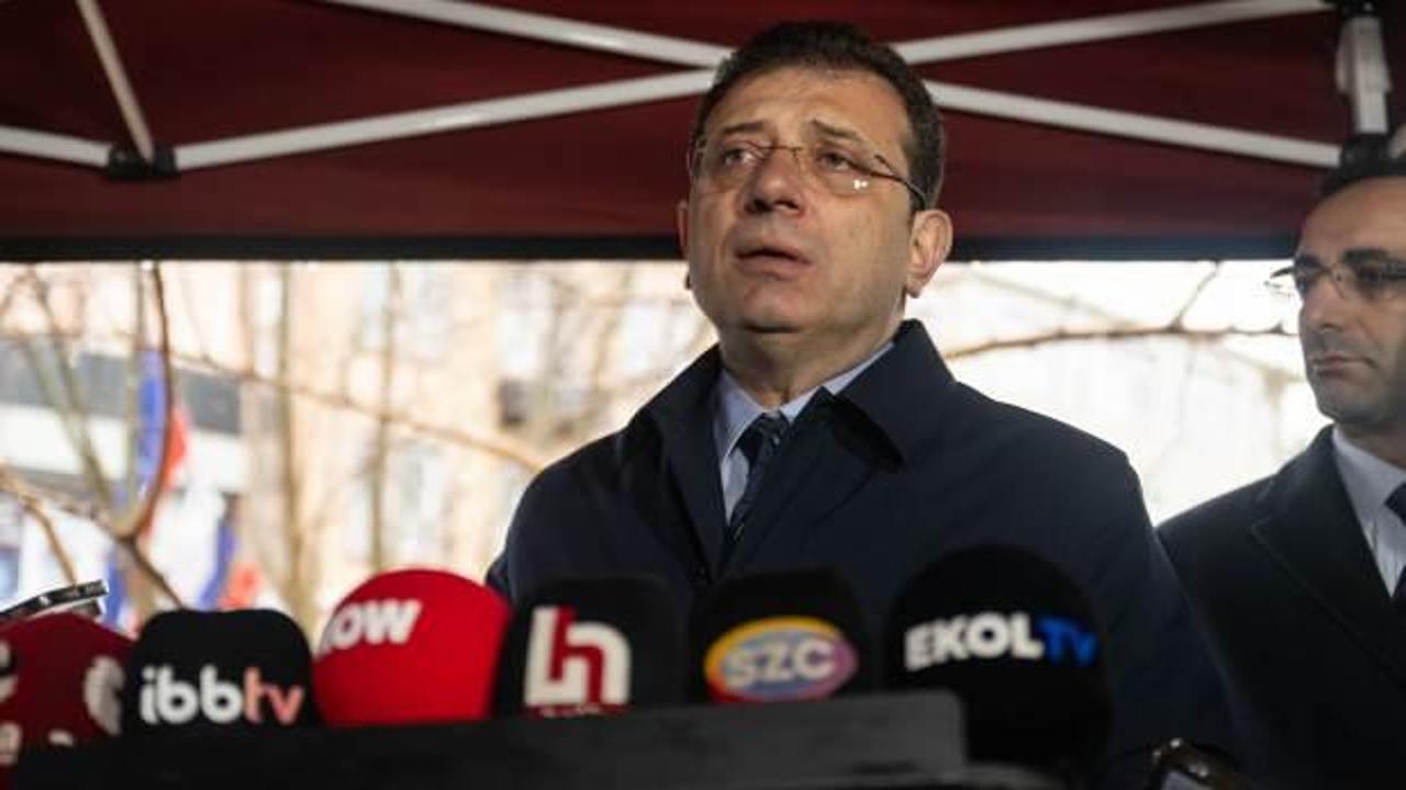 İmamoğlu'ndan adaylık ve L&uuml;tf&uuml; Savaş a&ccedil;ıklaması