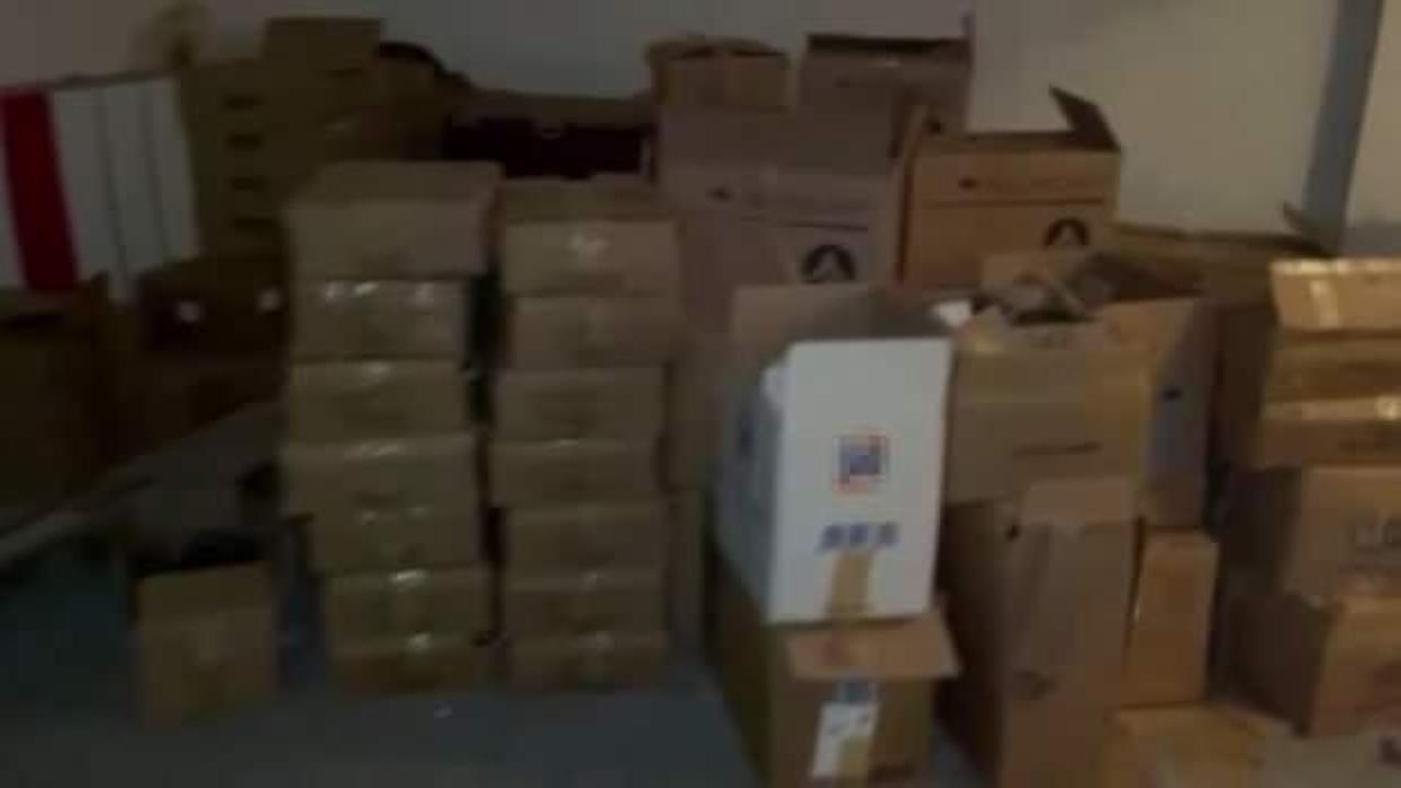 Ka&ccedil;ak parf&uuml;m operasyonu: 150 milyon liralık &uuml;r&uuml;n ele ge&ccedil;irildi