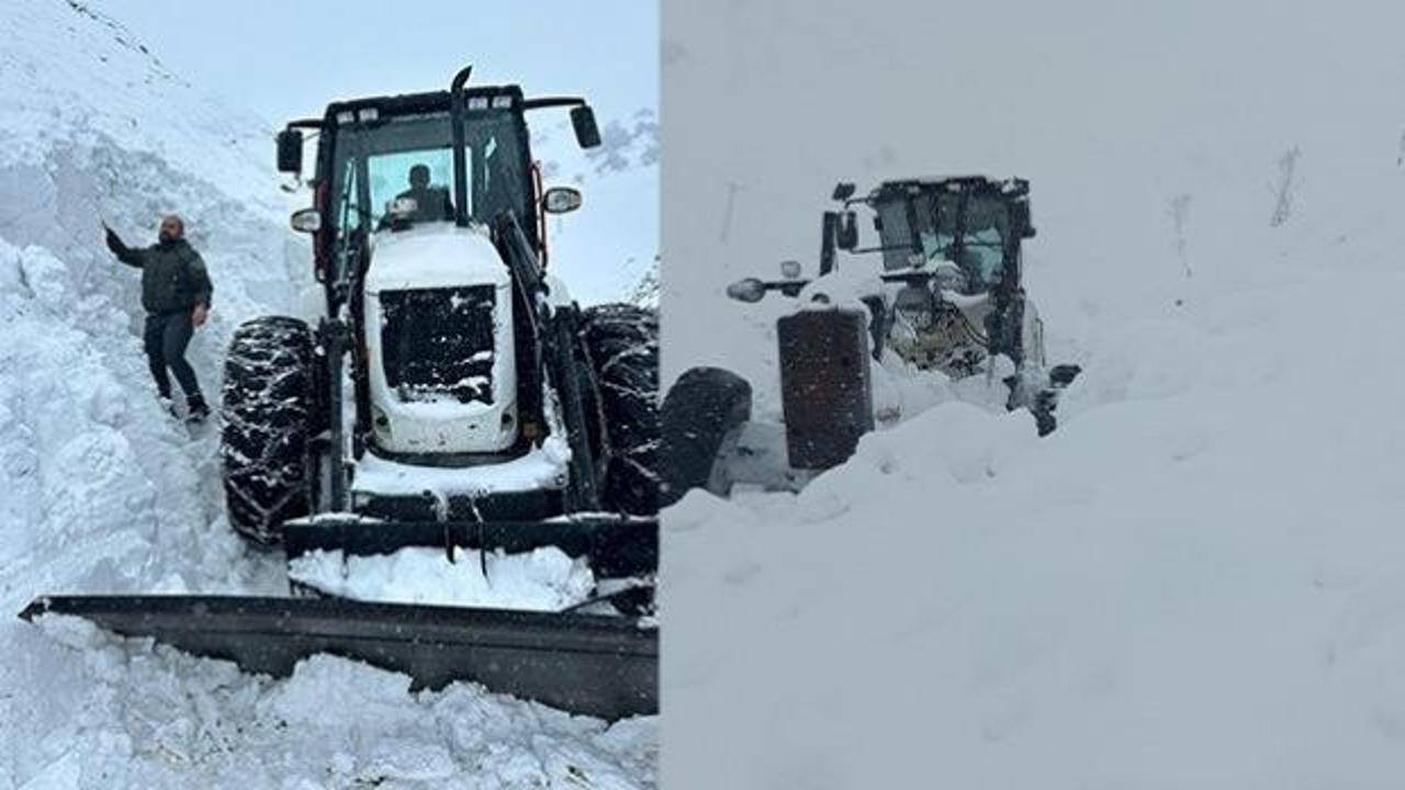 Muş'ta y&uuml;rekler ağza geldi: İş makinesinin &uuml;zerine &ccedil;ığ d&uuml;şt&uuml;!