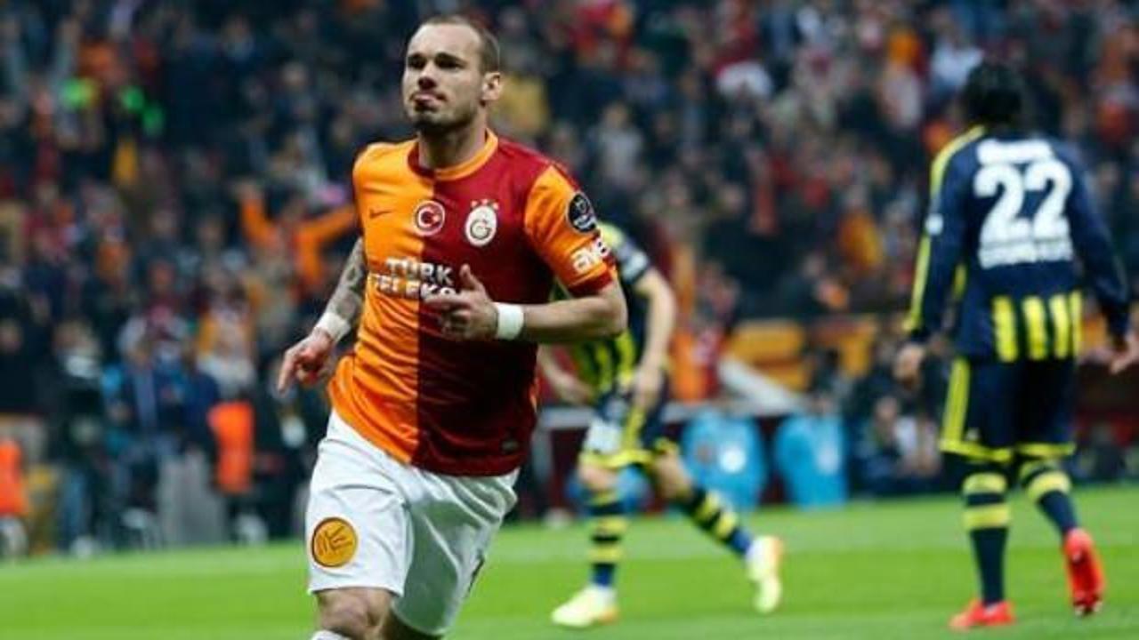 Rams Park'ta 16. Galatasaray-Fenerbah&ccedil;e derbisi! Sneijder detayı