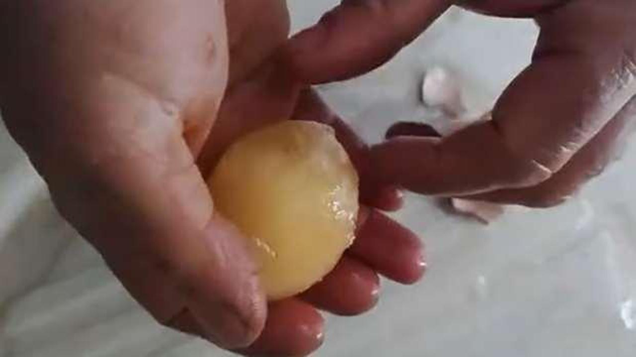 Şaşkına &ccedil;eviren g&ouml;r&uuml;nt&uuml;n&uuml;n adresi Elazığ! Bu yumurtalar kafanızı kırabilir 