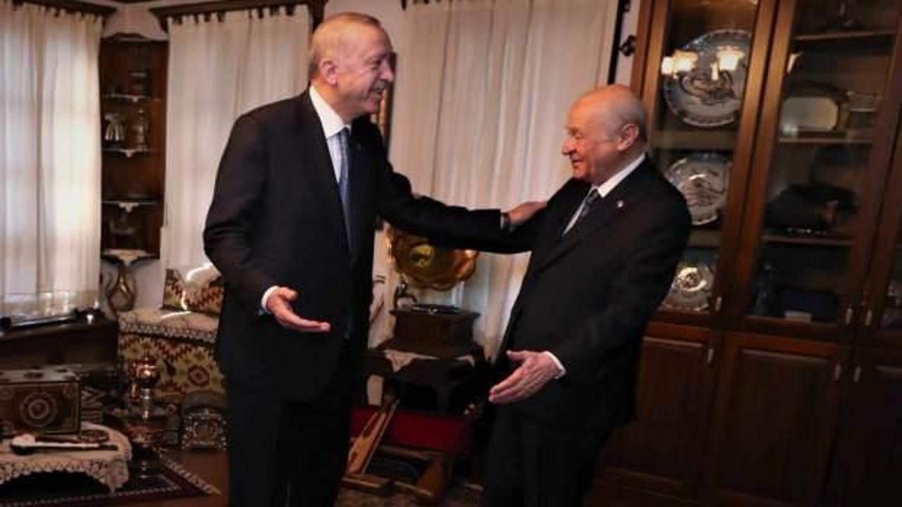 Son dakika: MHP lideri Bah&ccedil;eli'den Erdoğan'a kutlama!