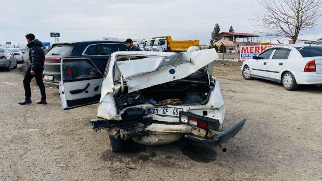 Diyarbakır'da kaza: 4 yaralı