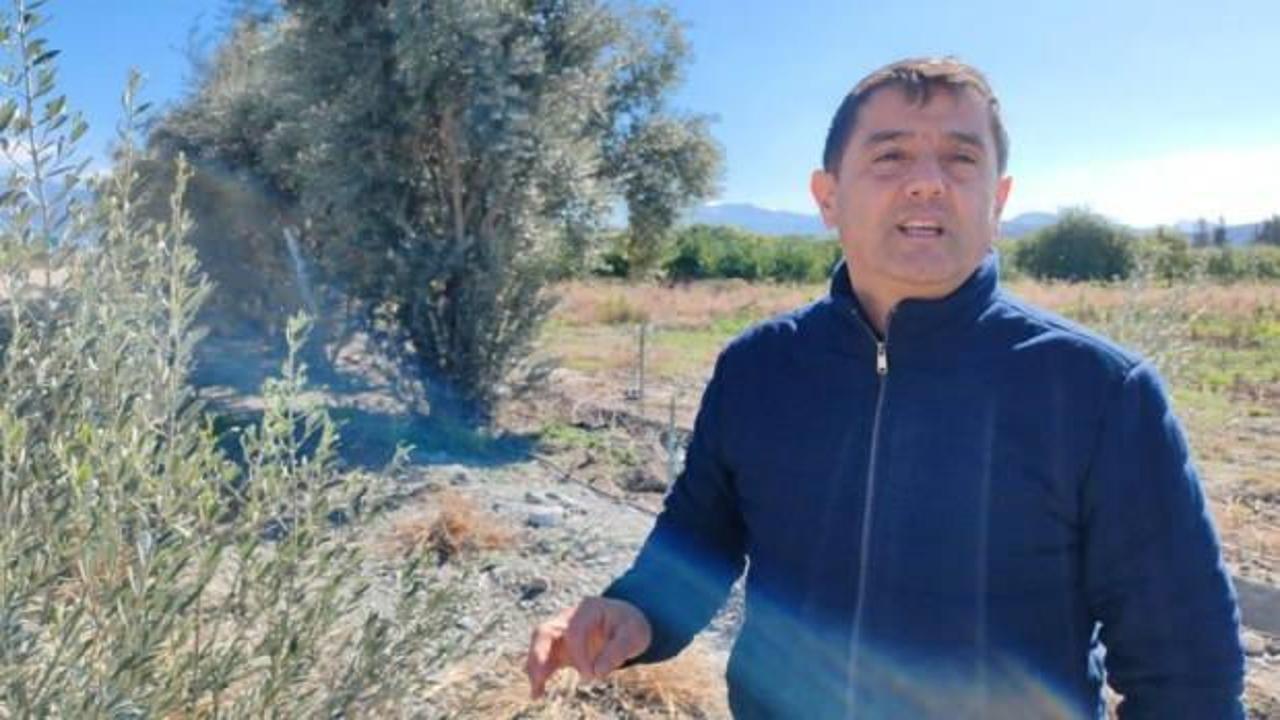 Yer: Hatay! Fidan hırsızları &ccedil;ift&ccedil;iyi &ccedil;ileden &ccedil;ıkarttı 