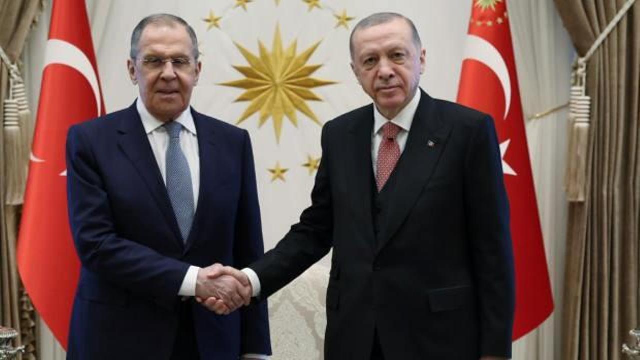 Başkan Erdoğan Rusya Dışişleri Bakanı'nı kabul edecek