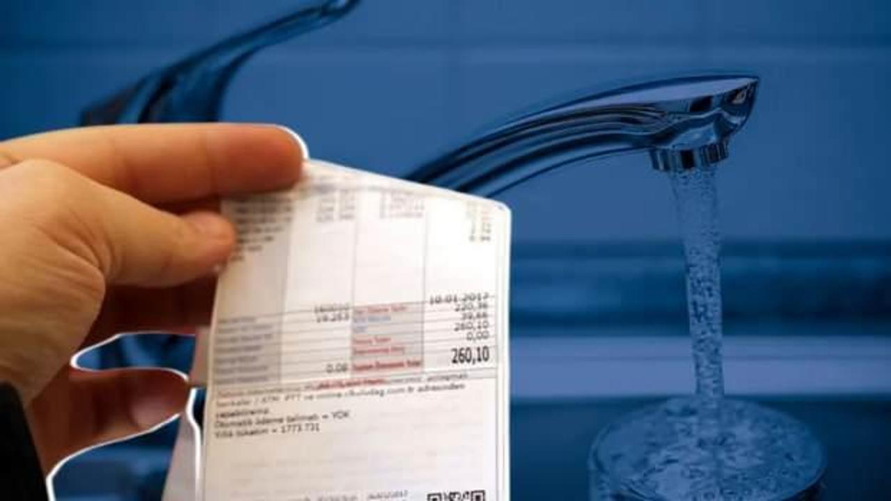 Elektrikten sonra su faturalarında da yeni d&ouml;nem