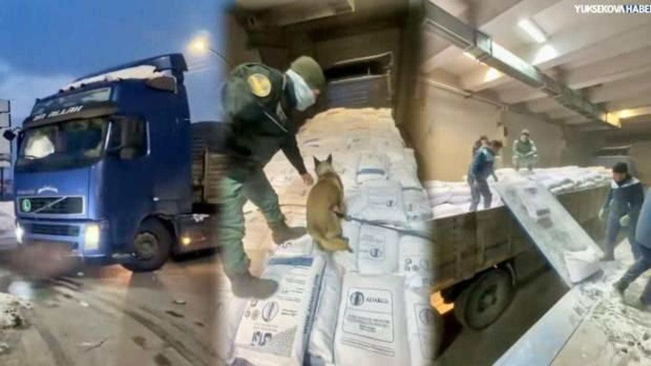 Nişasta &ccedil;uvallarına gizlediler! 60 kilo 200 gram ele ge&ccedil;irildi