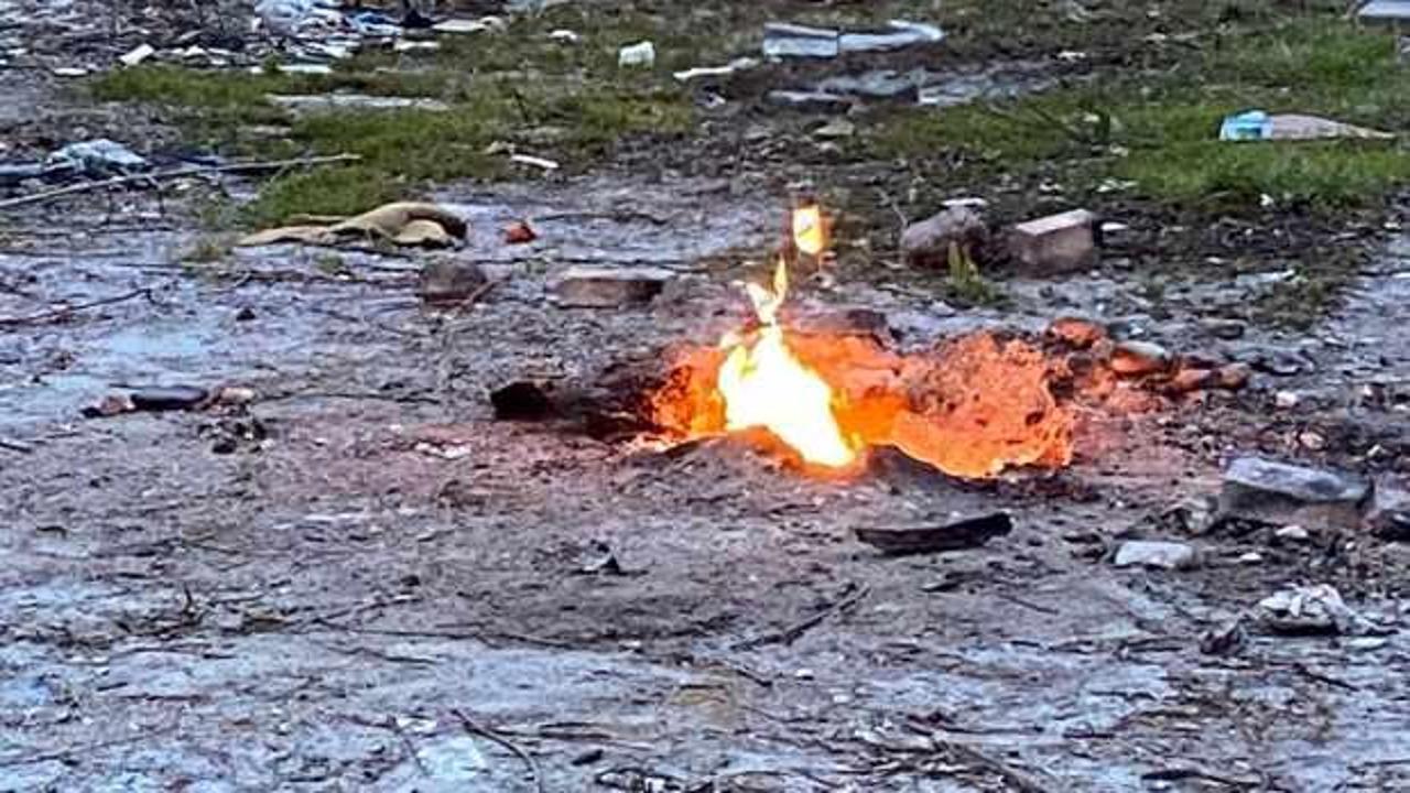 Sondaj sırasında alev almıştı! 11 g&uuml;nd&uuml;r yanıyor!