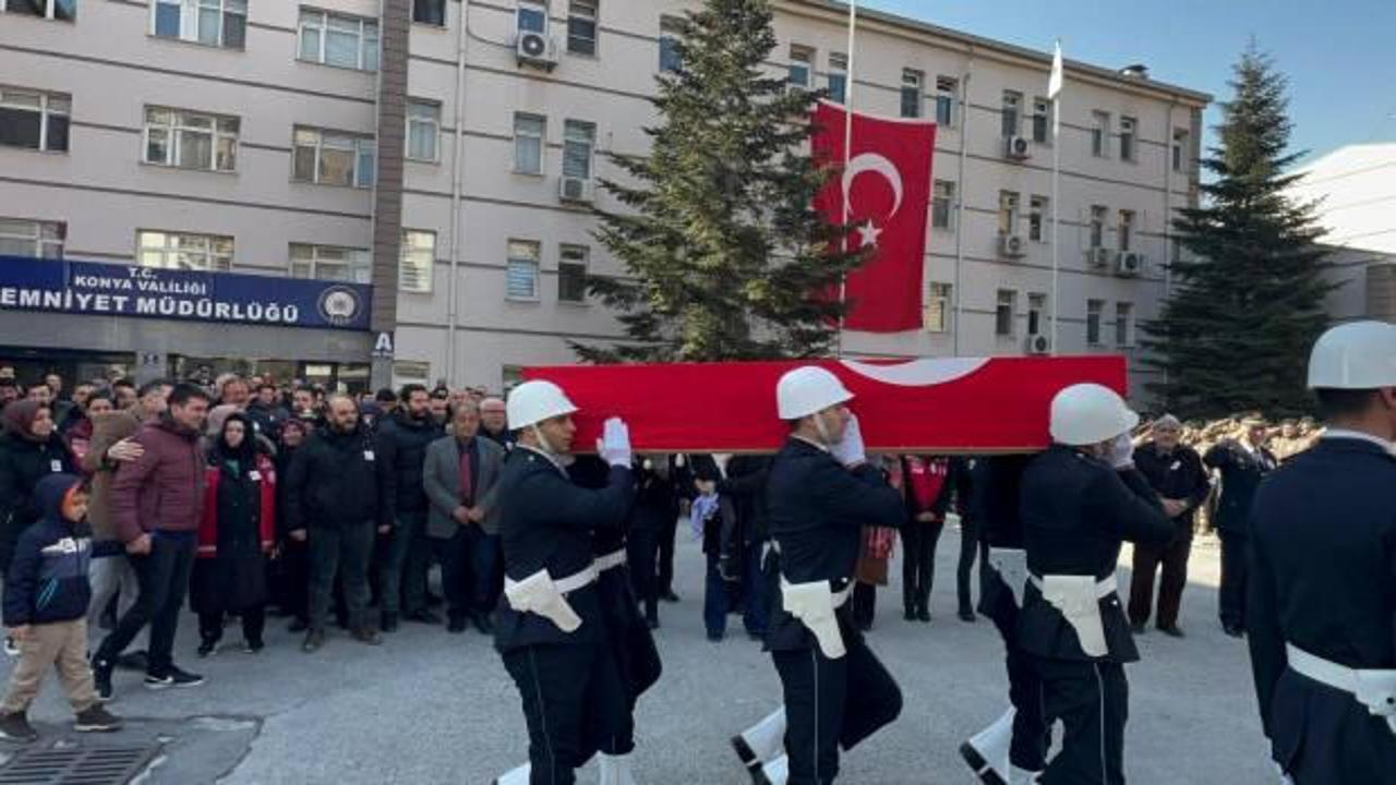 Trafik kazasında şehit olmuştu: Son yolculuğuna uğurlandı!