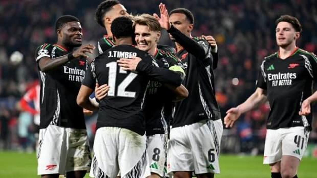 Arsenal'ın Şampiyonlar Ligi'nde acıması yok! Skor tabelasını g&ouml;ren şaşırıyor