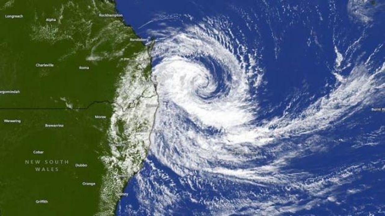 Avustralya'da şiddetli fırtına i&ccedil;in olağan&uuml;st&uuml; durum