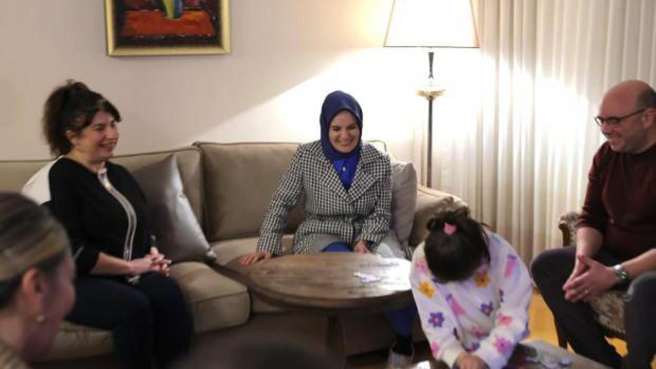 Bakan G&ouml;ktaş'tan koruyucu aileye ziyaret