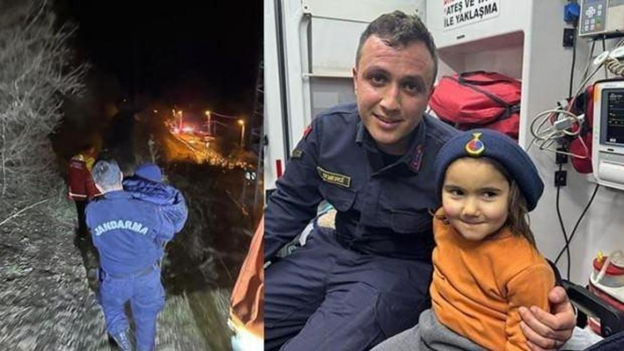 Ormanda kaybolan Hira'yı jandarma buldu