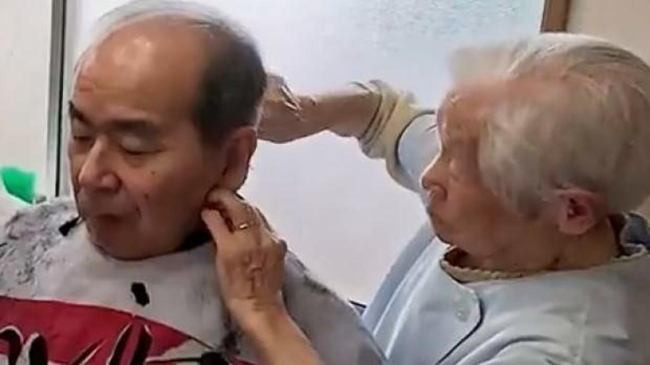 En yaşlı kadın berber rekoru o &uuml;lkeden geldi