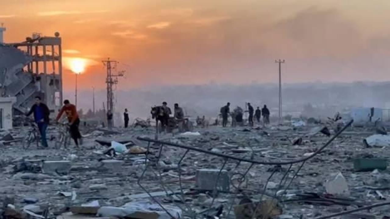 'Gazze'nin yeniden ayaklanması i&ccedil;in en az 53 milyar dolar gerekli'