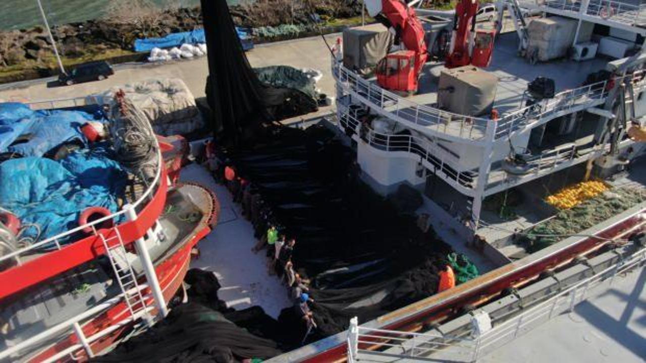 Hamsi bitti, tekneler erken "paydos" etti