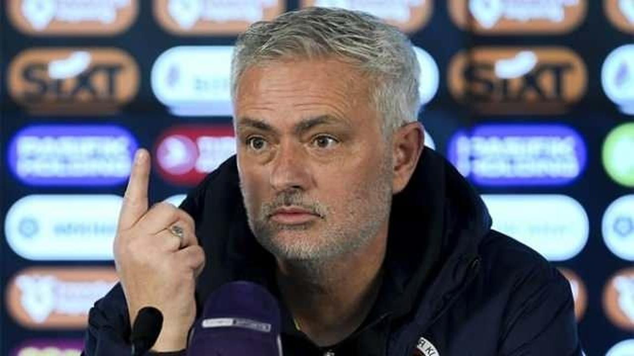 Jose Mourinho'dan Galatasaray'a olay s&ouml;zler!