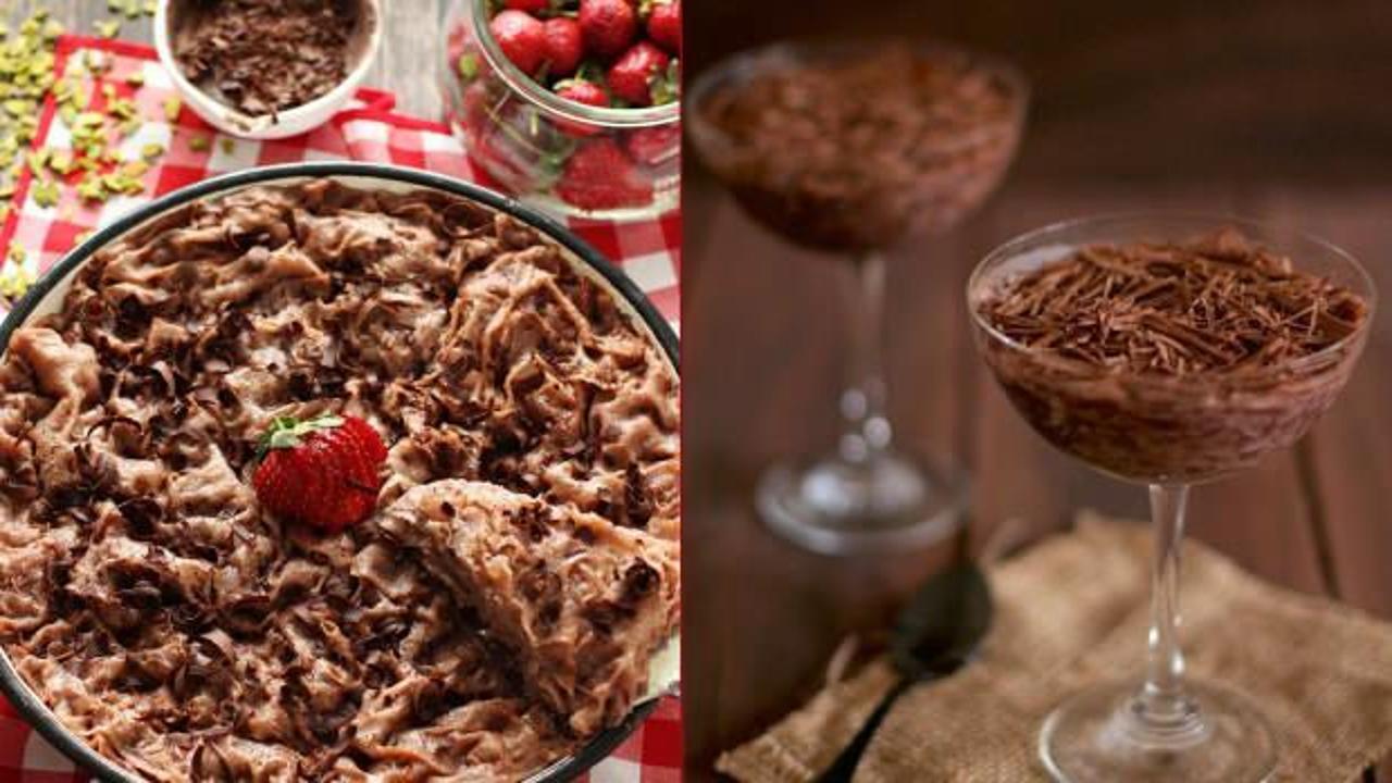 Ramazan ayında viral oldu: Çikolatalı güllaç tarifi