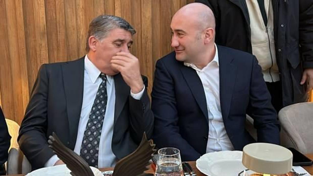 Serdal Adalı ile H&uuml;seyin Y&uuml;cel iftarda bir araya geldi