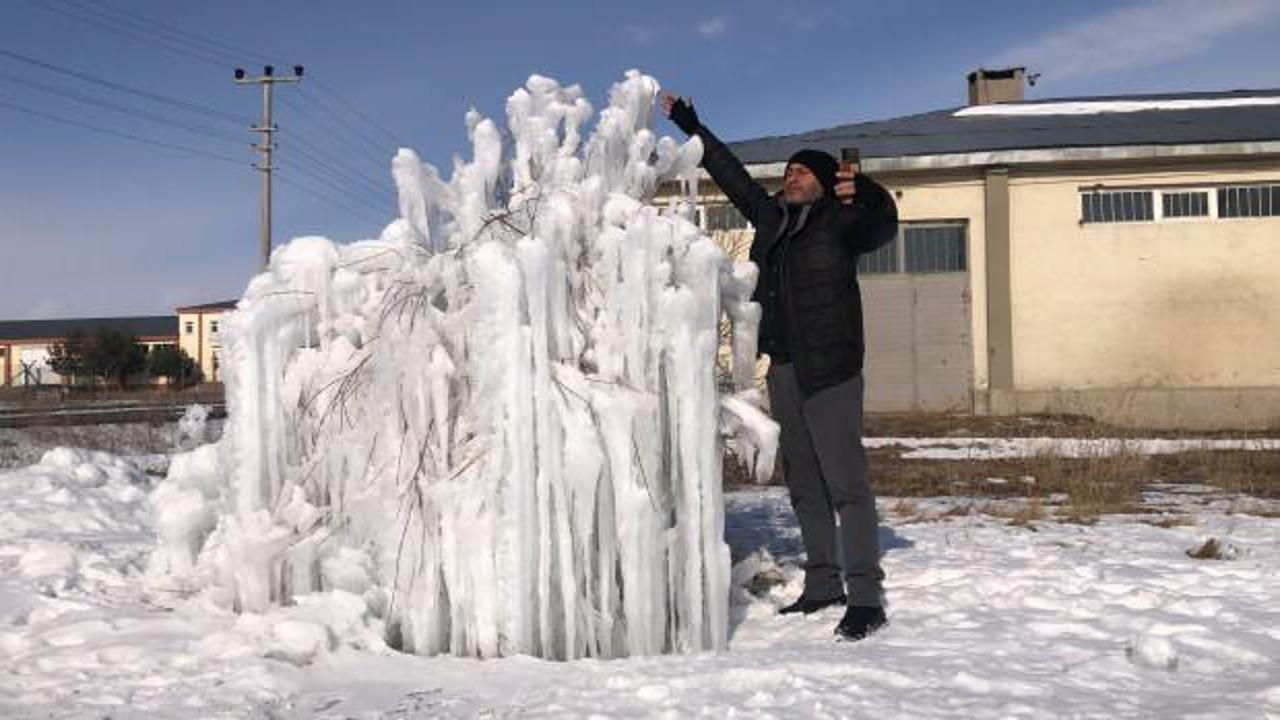 Sıcaklık eksi 17 derece! Bahar bu kenti teğet ge&ccedil;ti 
