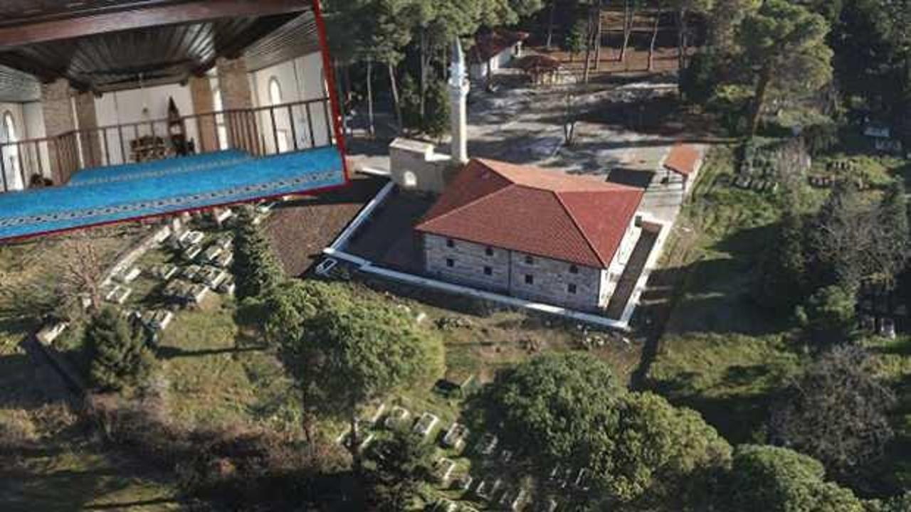 600 yıllık tarihi caminin restorasyonu tamamlandı