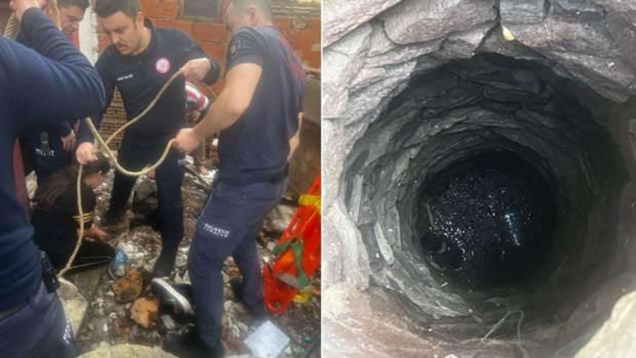 Balıkesir'de kuyuya d&uuml;şen &ccedil;ocuk kurtarıldı