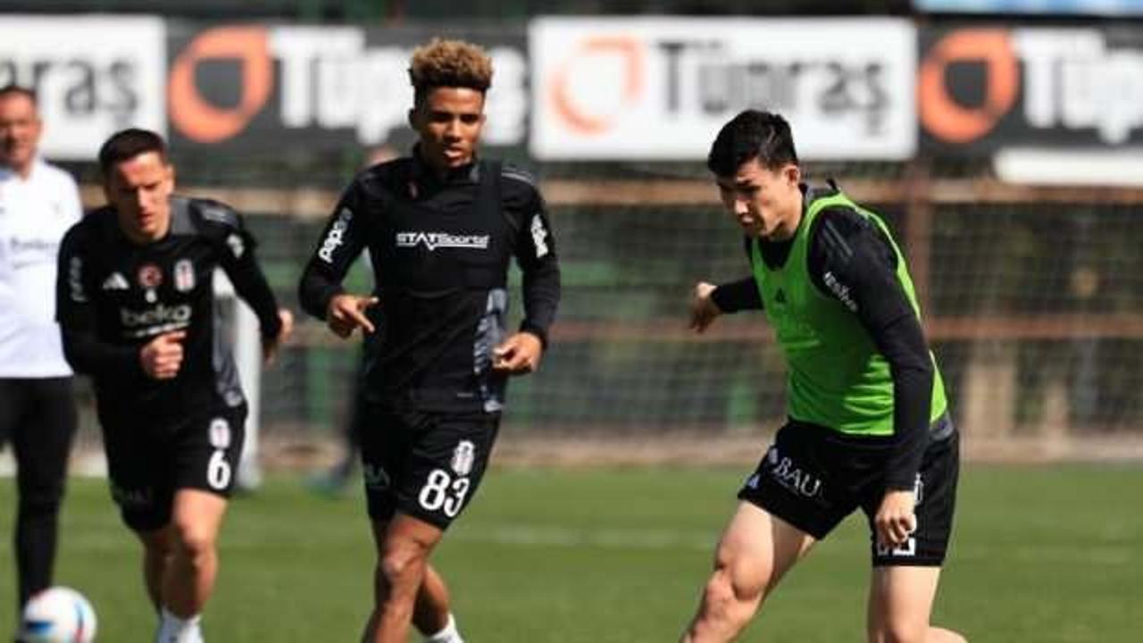 Beşiktaş, Konyaspor ma&ccedil;ının taktiğini &ccedil;alıştı