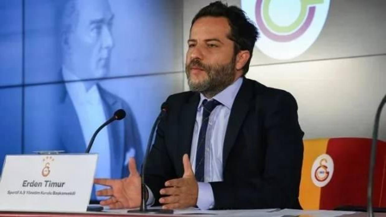 Erden Timur'dan yabancı hakem s&ouml;zleri! "Adalet gereği"