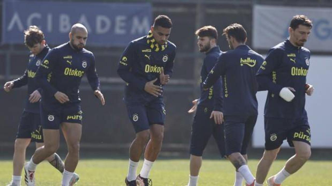 Fenerbah&ccedil;e, Rangers ma&ccedil;ının taktiğini &ccedil;alıştı