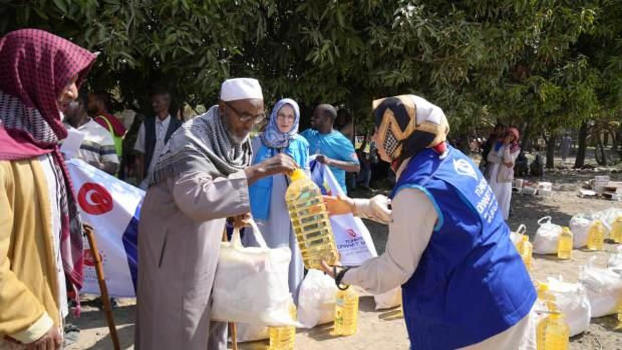 TDV Etiyopya'da ramazan yardımı ile 35 bin ihtiyaç sahibini sevindirdi