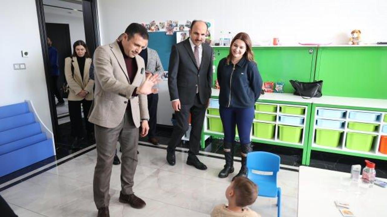 Başkanlar DOSD Meram&rsquo;da down sendromlu &ccedil;ocuklarla buluştu