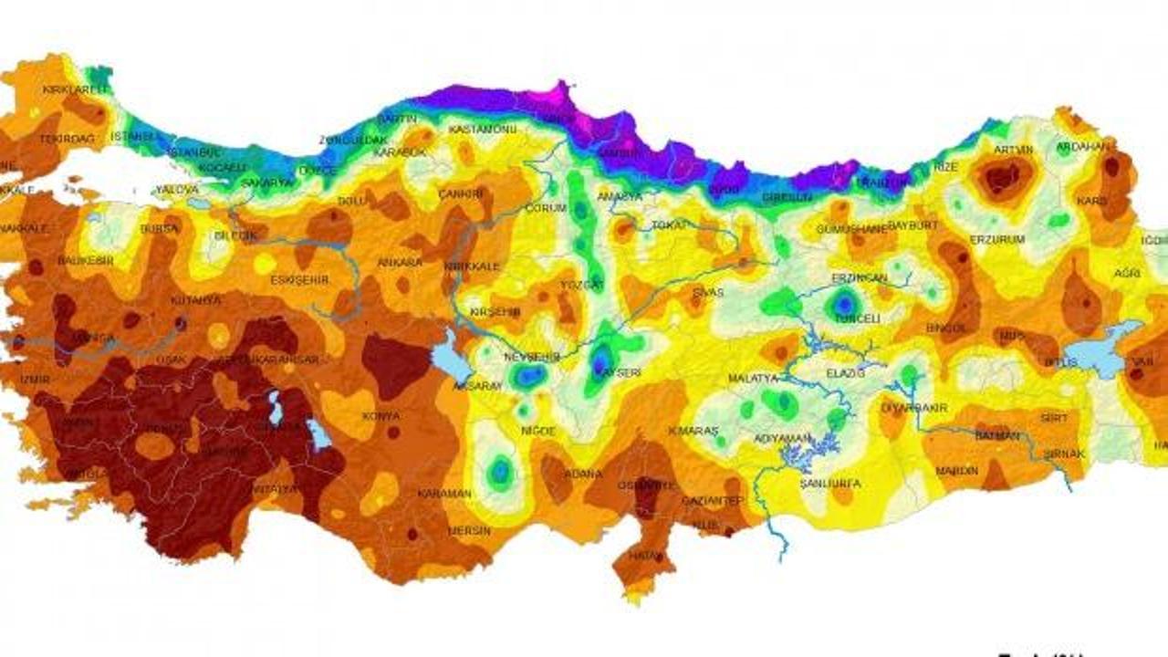 D&ouml;rt b&ouml;lgede 'şiddetli kuraklık' tehlikesi!