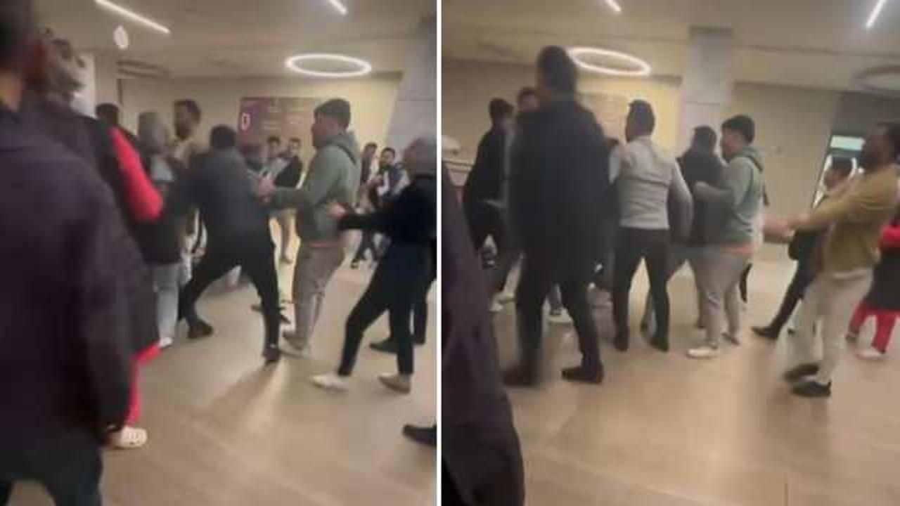 Hasta yakınları 'k&uuml;f&uuml;r' nedeniyle birbirine girdi! &Ccedil;ok sayıda g&ouml;zaltı