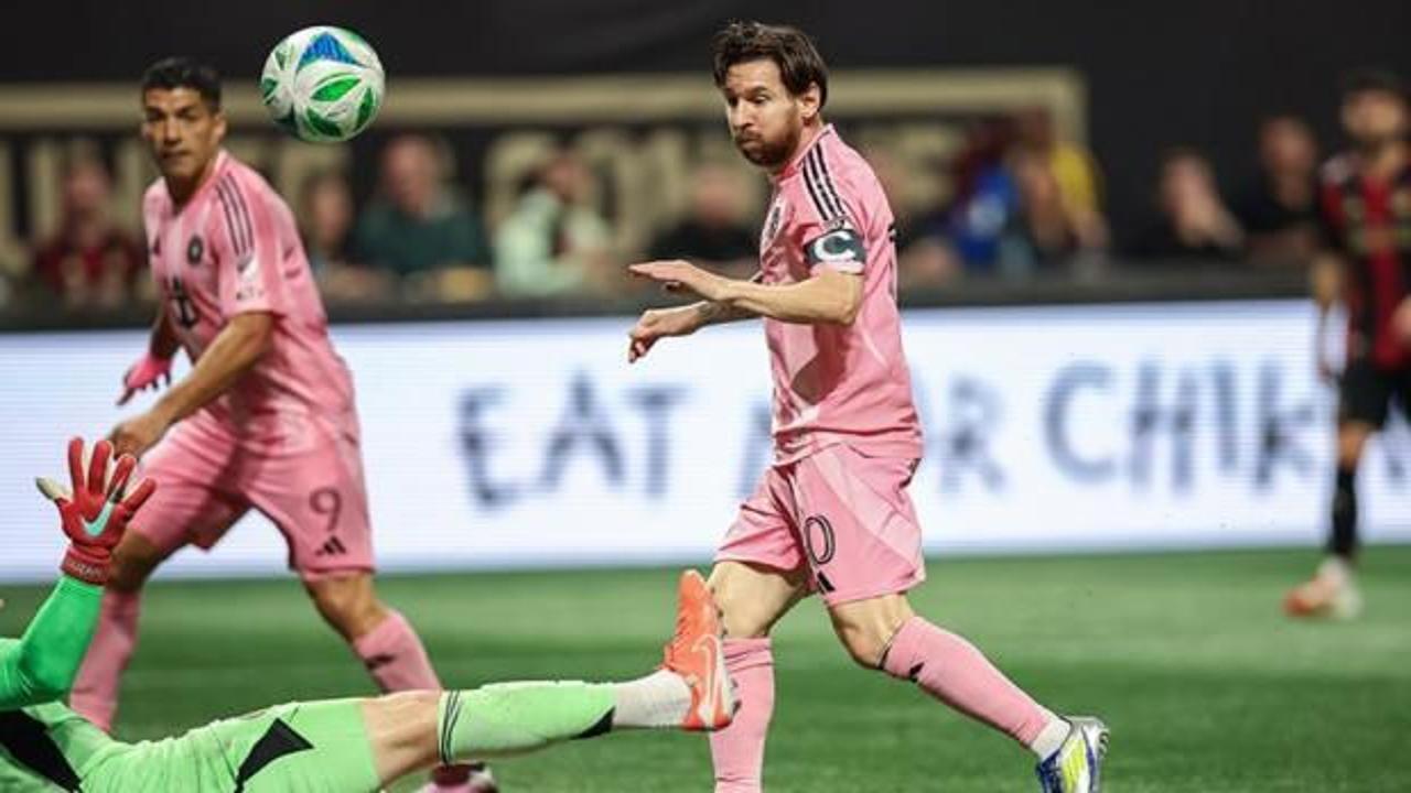 Messi, şapkadan tavşan &ccedil;ıkardı! Miami, deplasmanda kazandı