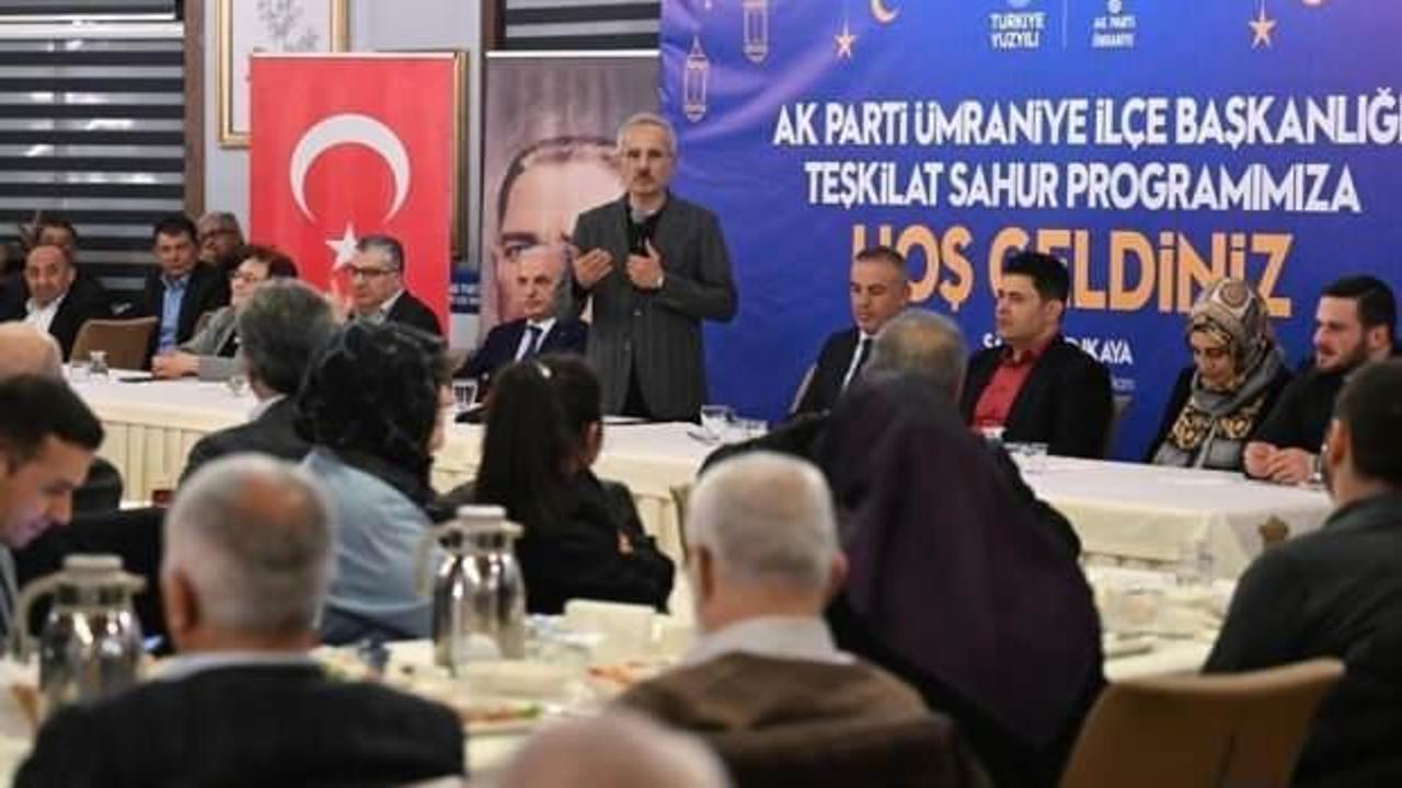 'Proje İBB'den alındı' algısı &ccedil;&ouml;kt&uuml;! Bakan Uraloğlu, işin aslını anlattı