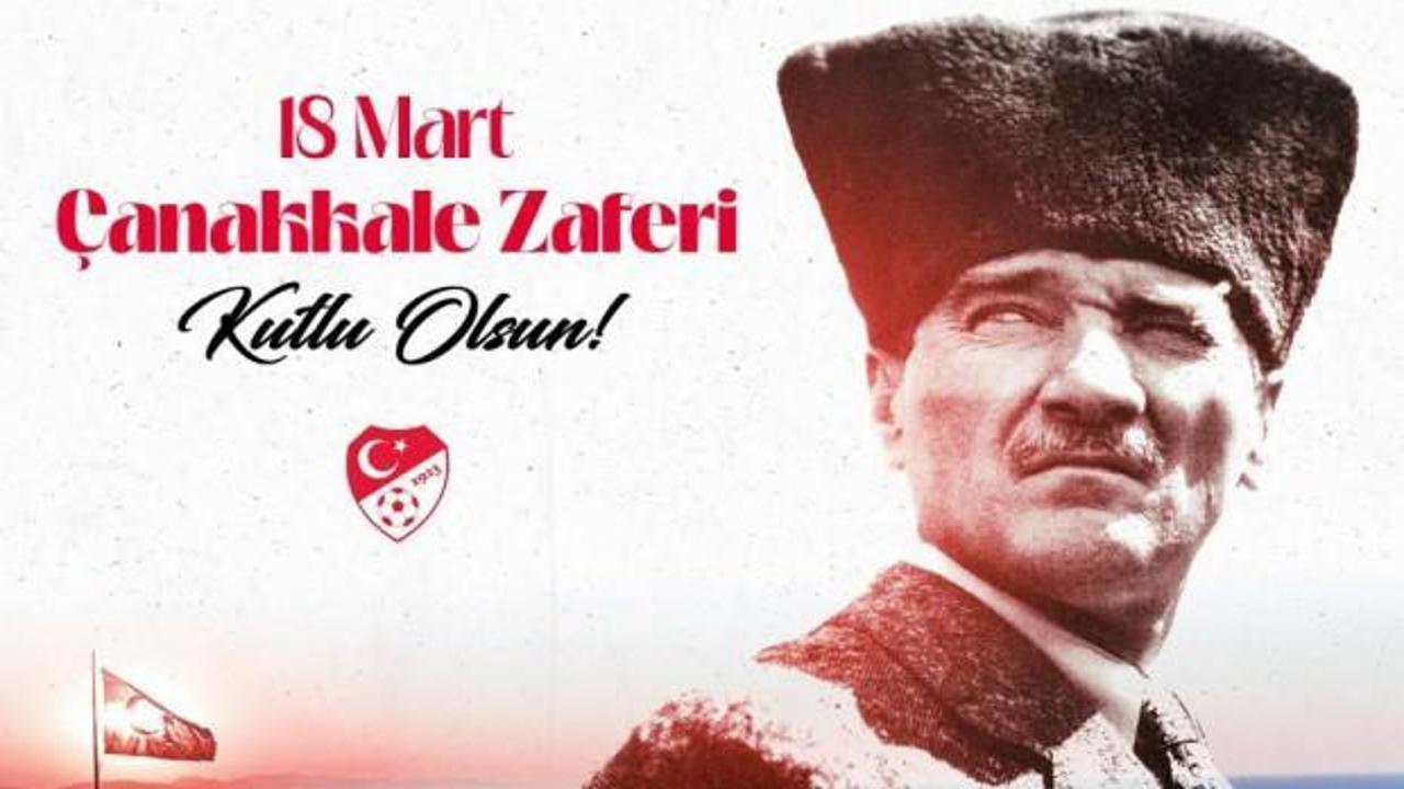 TFF'den 'Çanakkale Zaferi' paylaşımı