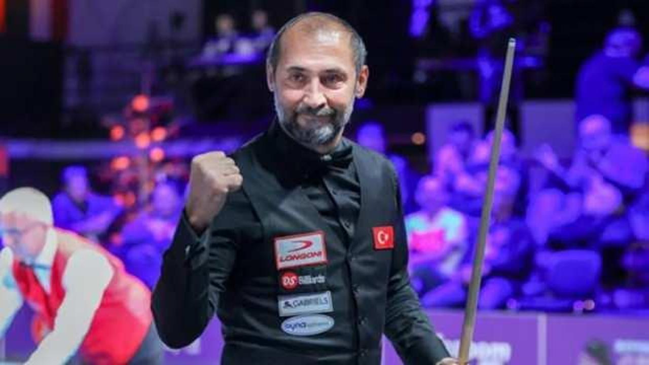 T&uuml;rk bilardosunda b&uuml;y&uuml;k gurur! G&uuml;ney Kore'de tarih yazıldı