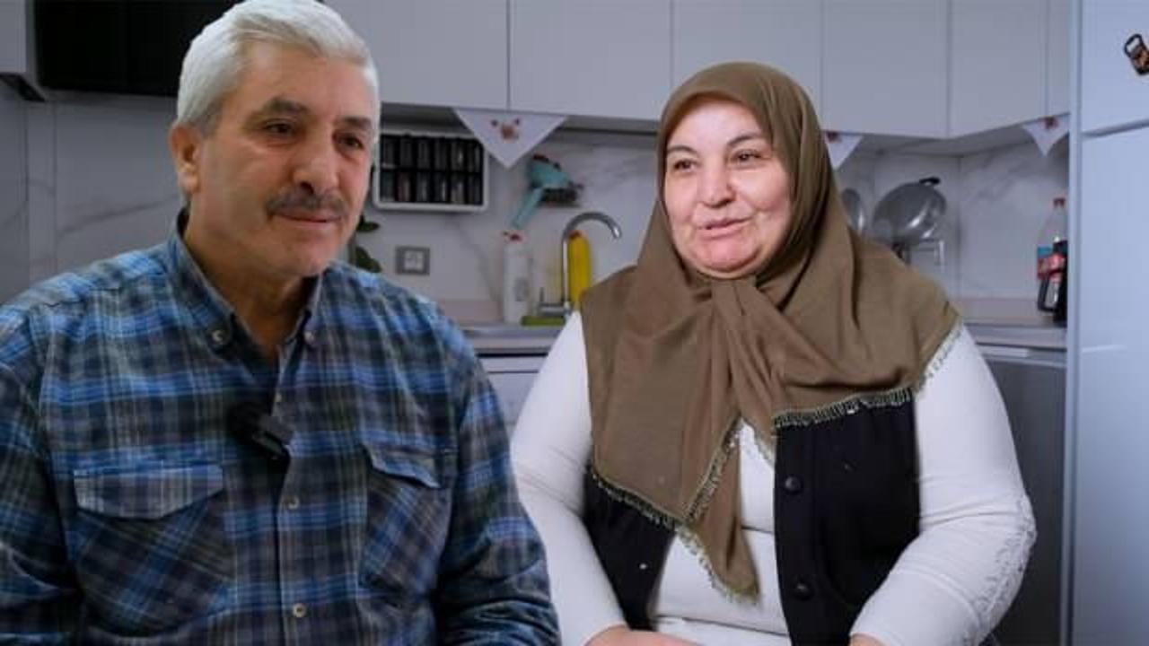 Bakan Kurum, Balveren &ccedil;iftinin mutluluğunu paylaştı