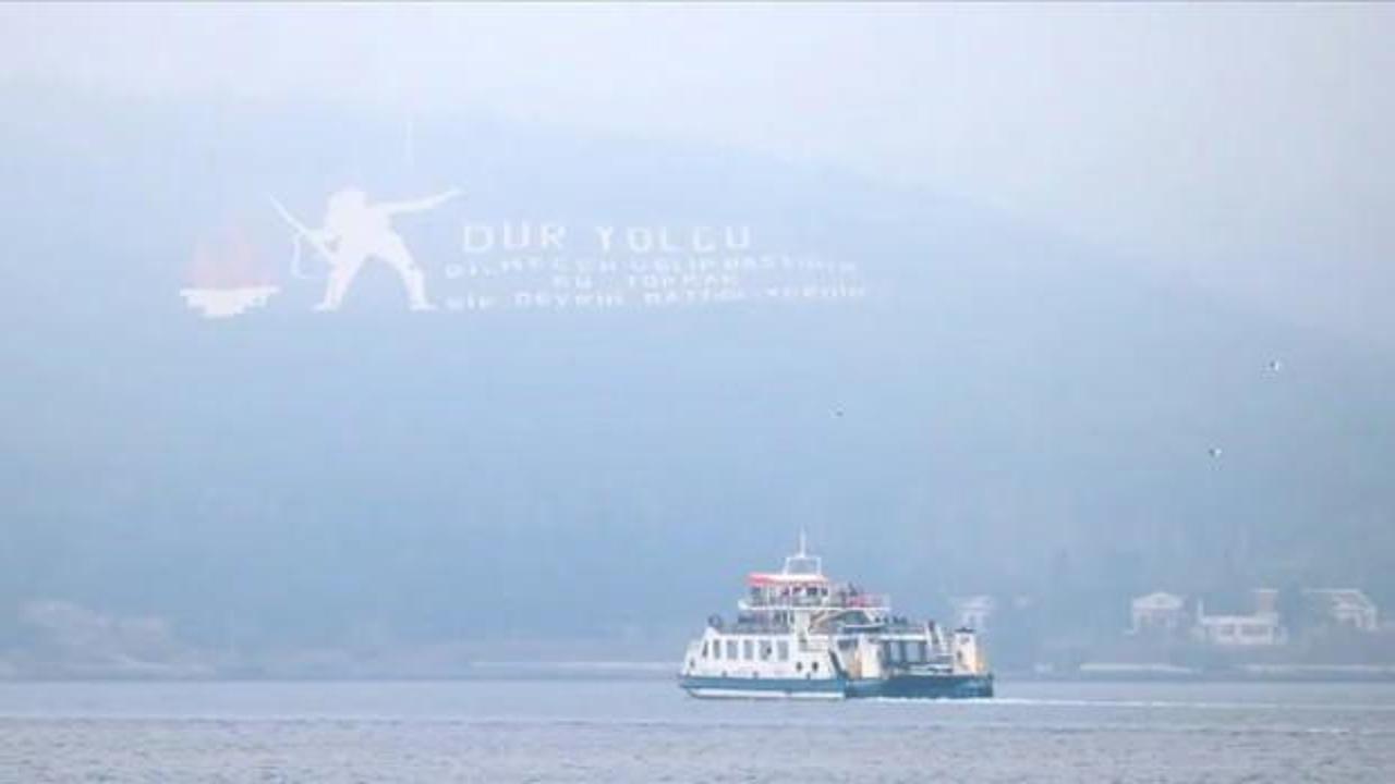 &Ccedil;anakkale Boğazı'nda gemi trafiği askıya alındı!