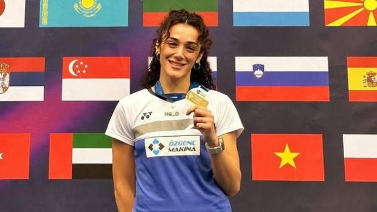 Milli sporcu Neslihan Arın'dan Polonya'da altın madalya