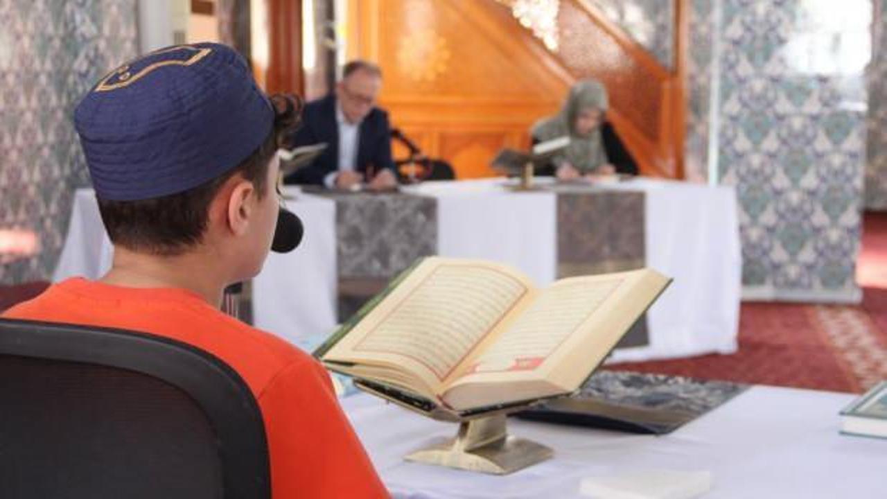 Şırnak’ta Kur'an-ı Kerim'i güzel okuma yarışması öğrencilerin ilgi odağı oldu!