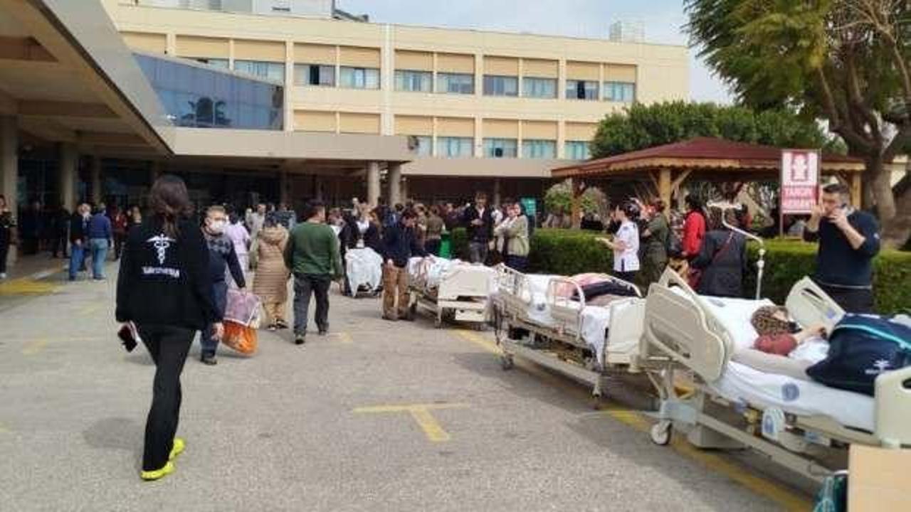 Üniversite hastanesinde yangın! Hastalar tahliye ediliyor...