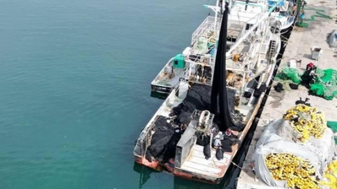 Balıkçılar müsilajdan dolayı ağlarını erken topladı