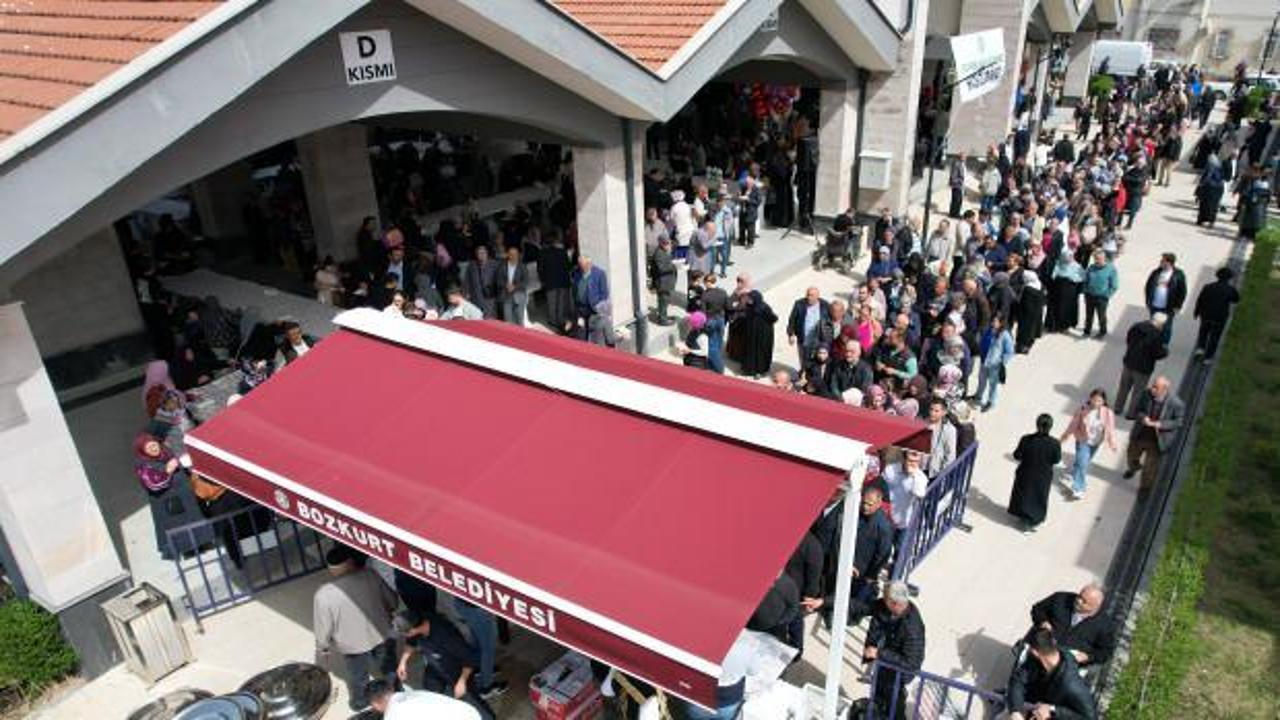 Bozkurt'ta 133 yıldır yaşatılan bayram pilavı geleneği