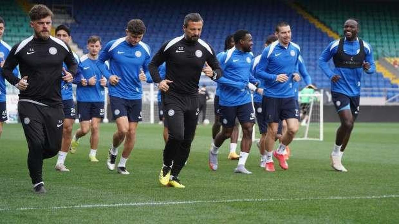 Çaykur Rizespor’da Sivasspor mesaisi devam etti