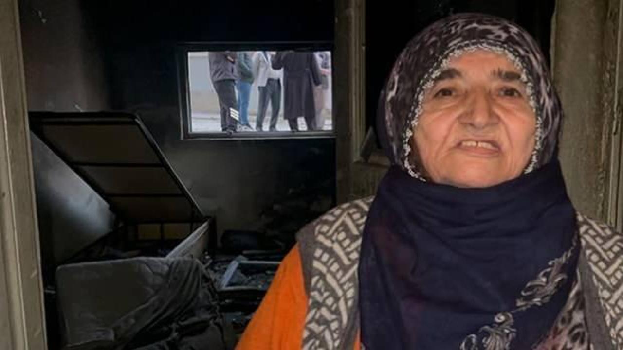 Elazığ'da kiracı dehşeti! 70 yaşındaki kadın: 'Evimi yaktılar'