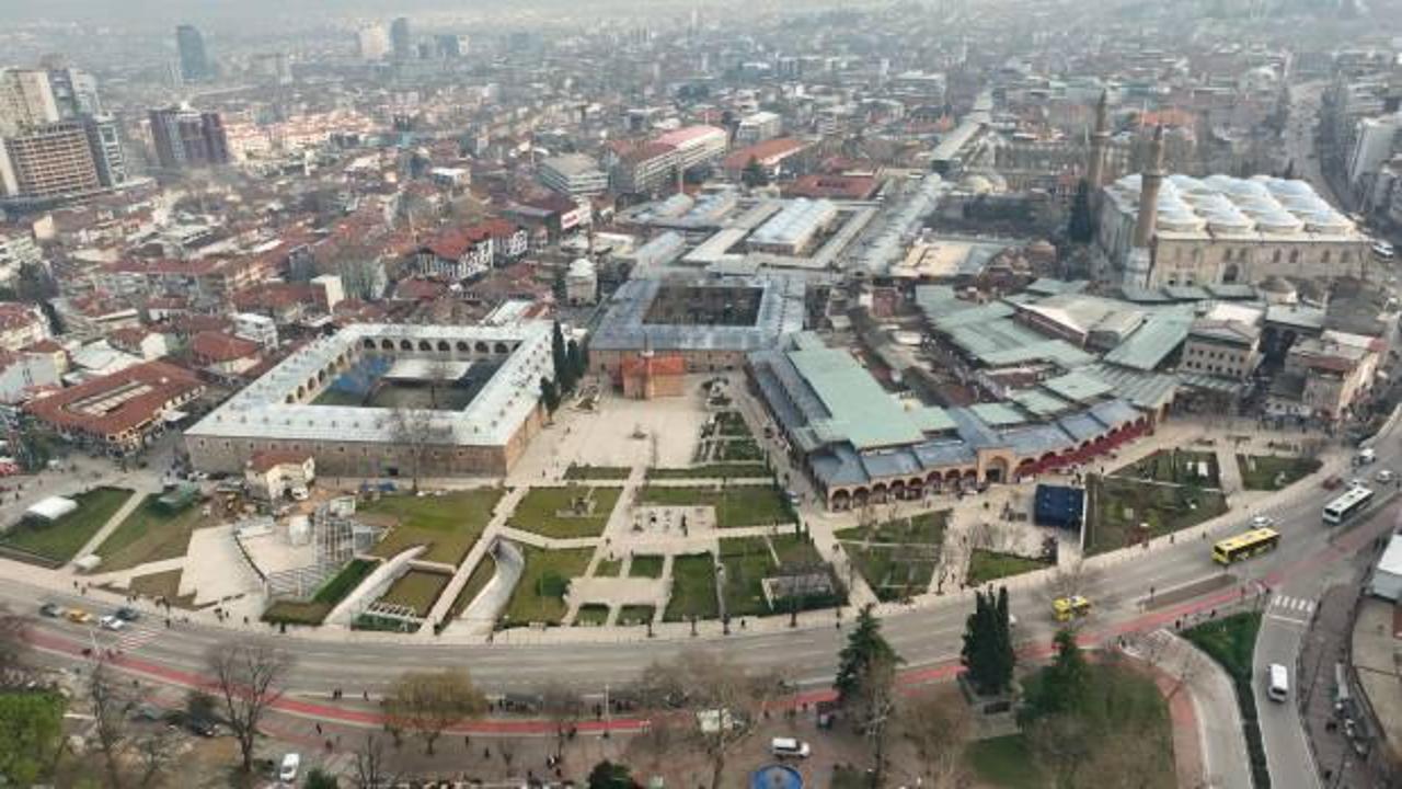 Murat Kurum Paylaştı: Hanlar b&ouml;lgesini geleceğe taşıyoruz