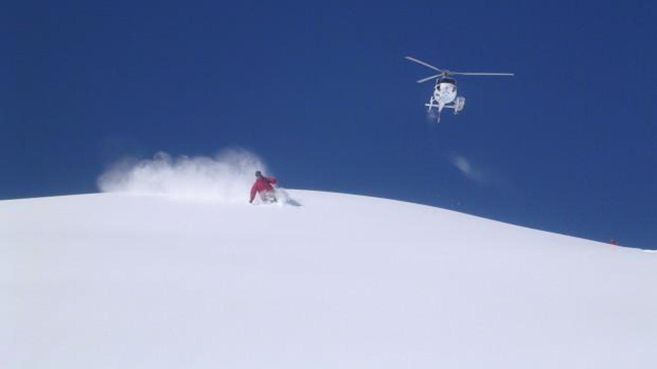 Kaçkar Dağları'nda "heliski" heyecanı sona erdi