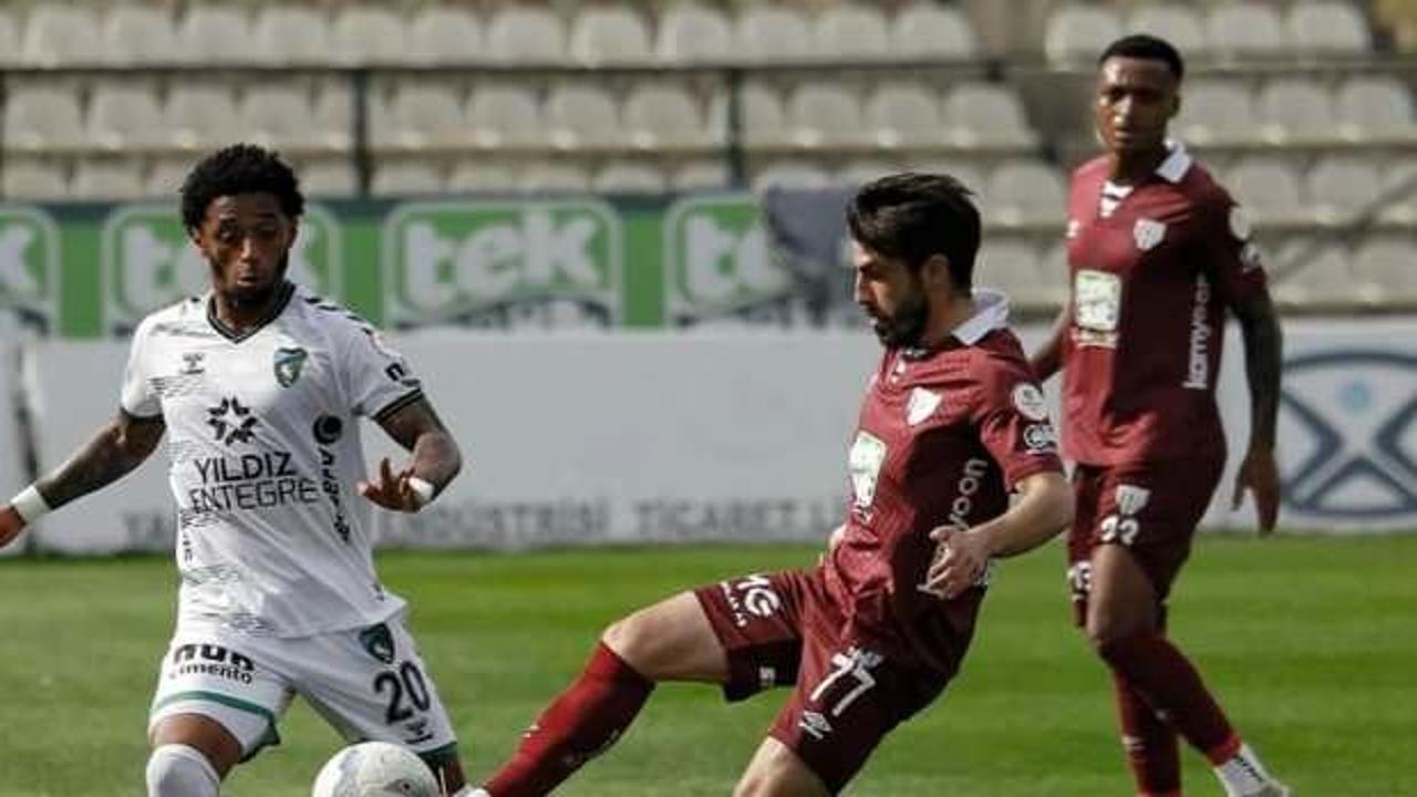 Kocaelispor 4 gollü maçta Bandırma engelini aşamadı