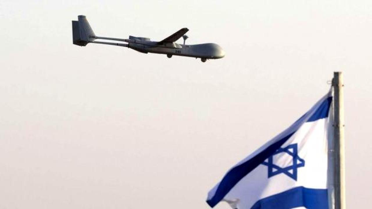İsrail ordusuna ait bir İHA Gazze çevresinde düştü